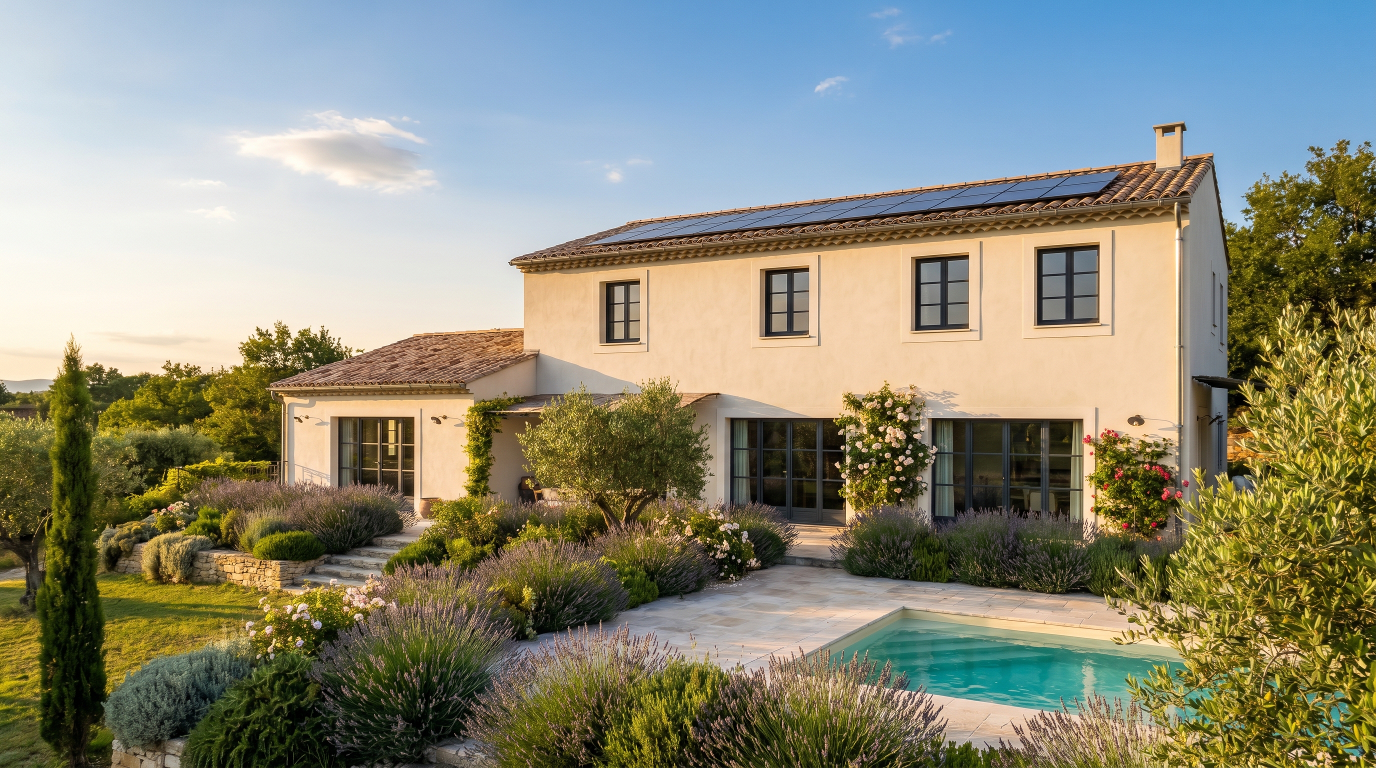 Maison rénovée et valorisée en Provence