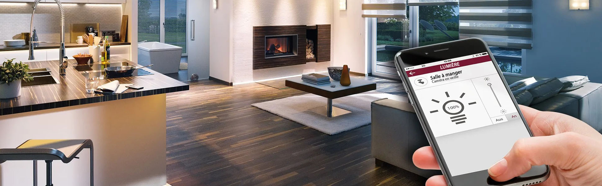Solareno installation domotique