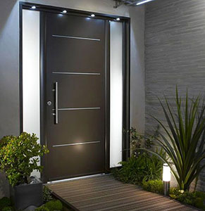 Solareno menuiserie porte d'entrée